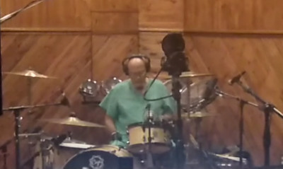 Chip McAneney in studio