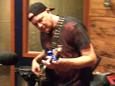 Gary Fox in studio
